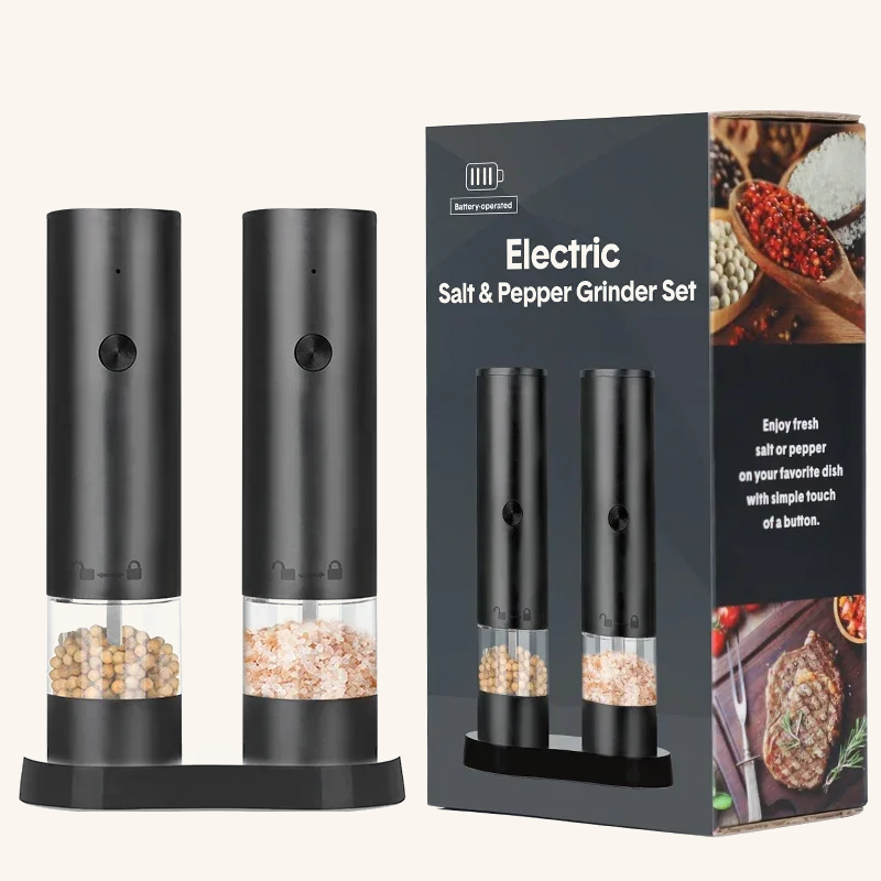 USB electric salt and pepper grinder