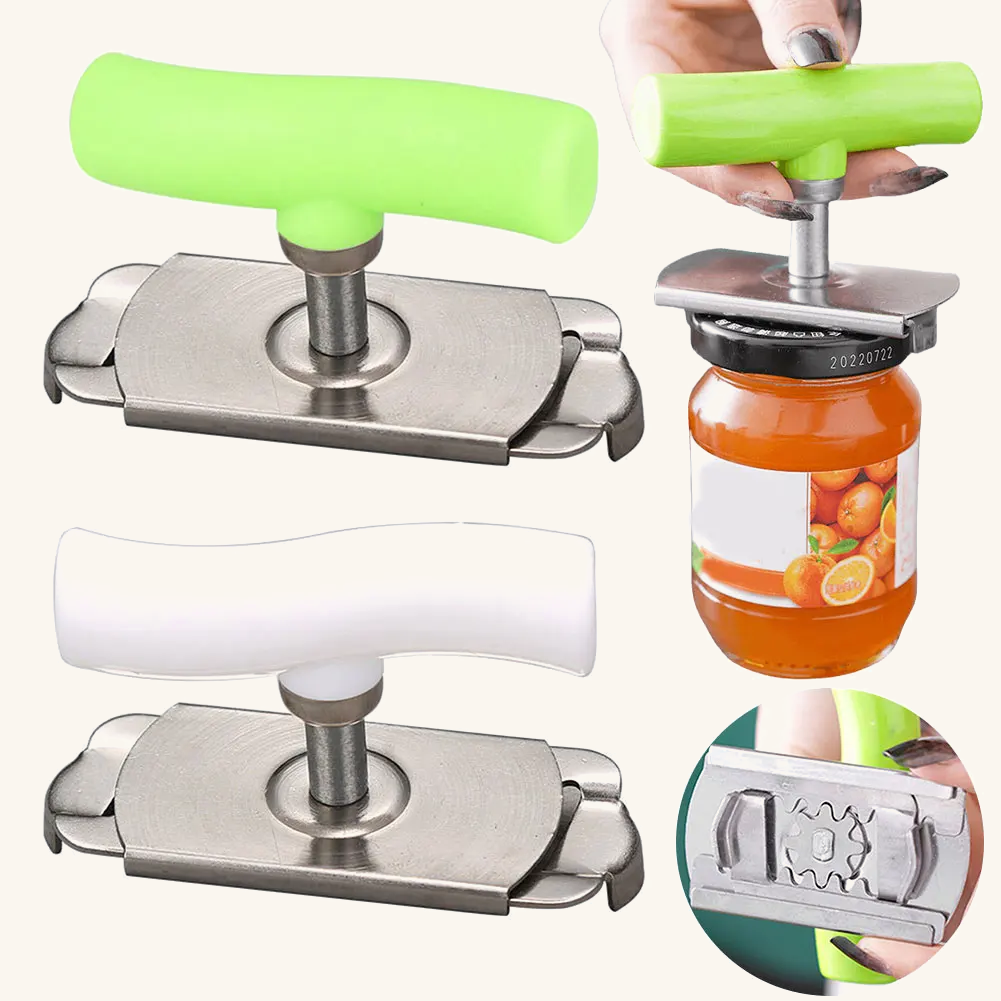 Multi-grip manual jar opener